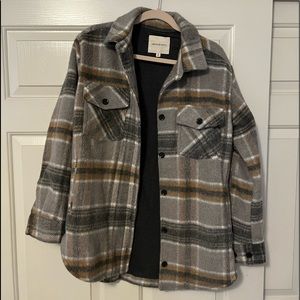 Thread and Supply Plaid Shacket